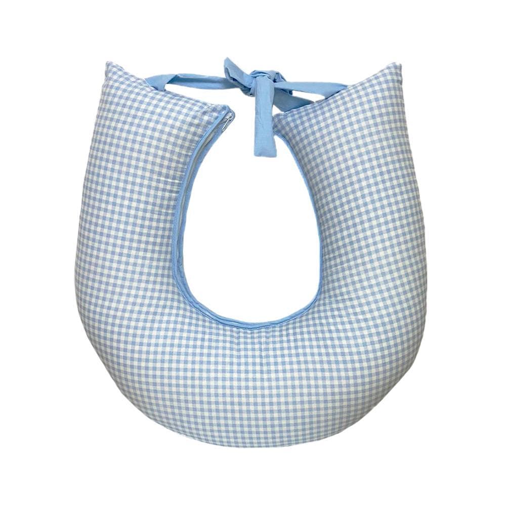 Almofada Amamentação Xadrez 100%  Algodão Vichy