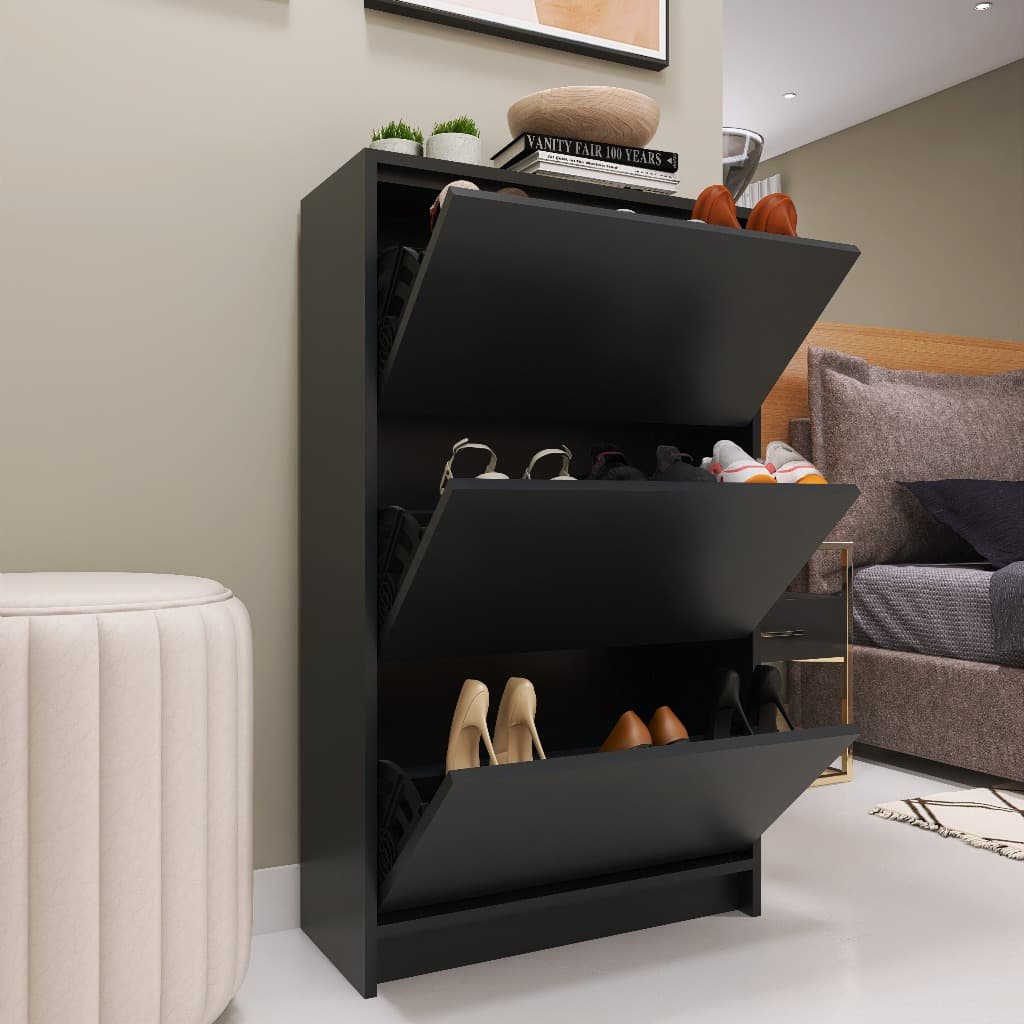 Sapateira Organizadora Basculante 2 E 3 Portas Cores