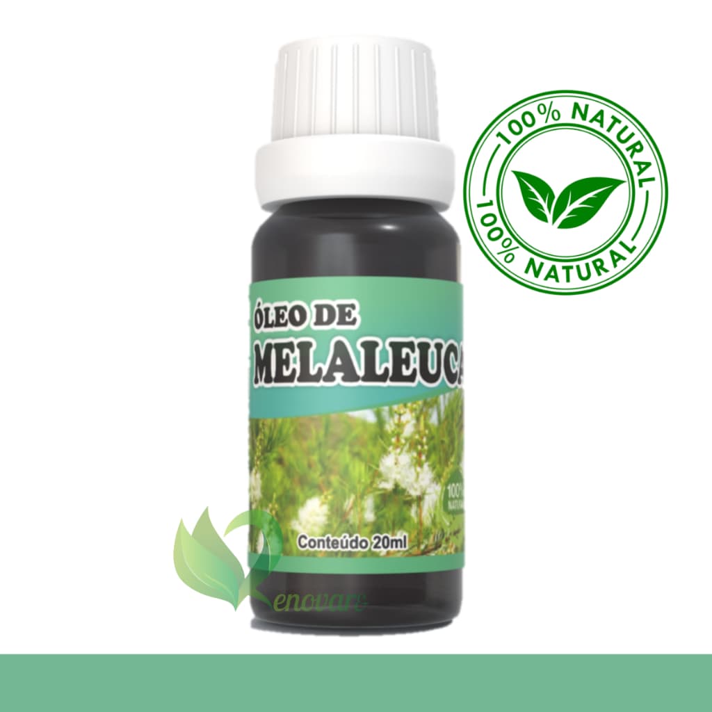 Óleo de Melaleuca - 100% vegetal, natural e vegano