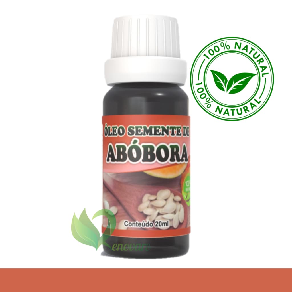 Óleo de Semente de abóbora - 100% vegetal, natural e vegano