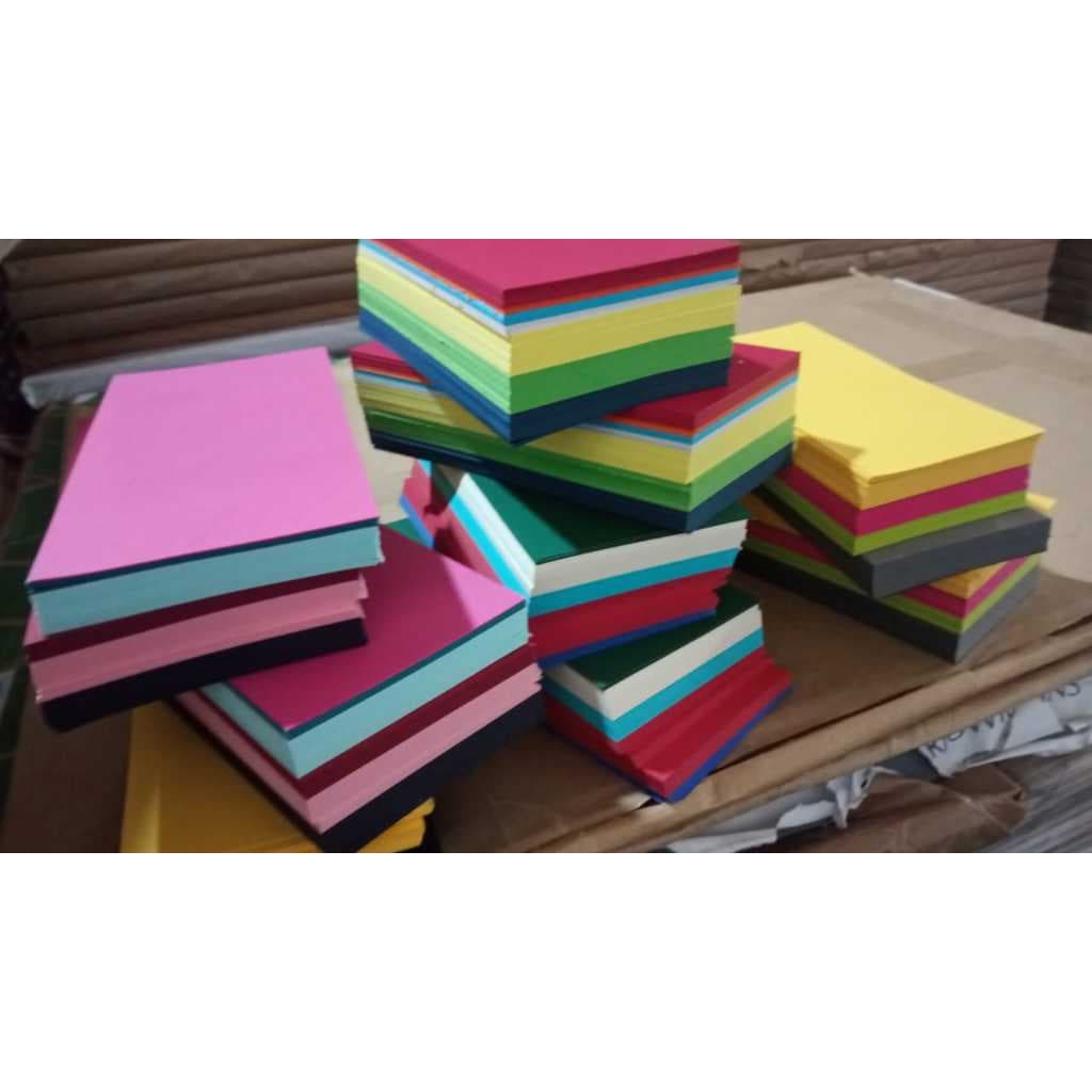 100 Color Plus A6 plus 180g original colorido na massa