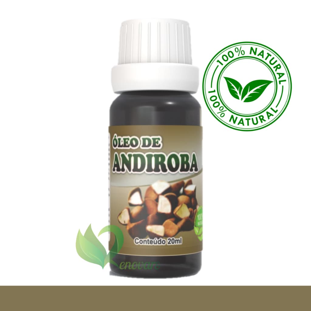 Óleo de Andiroba - 100% vegetal, natural e vegano