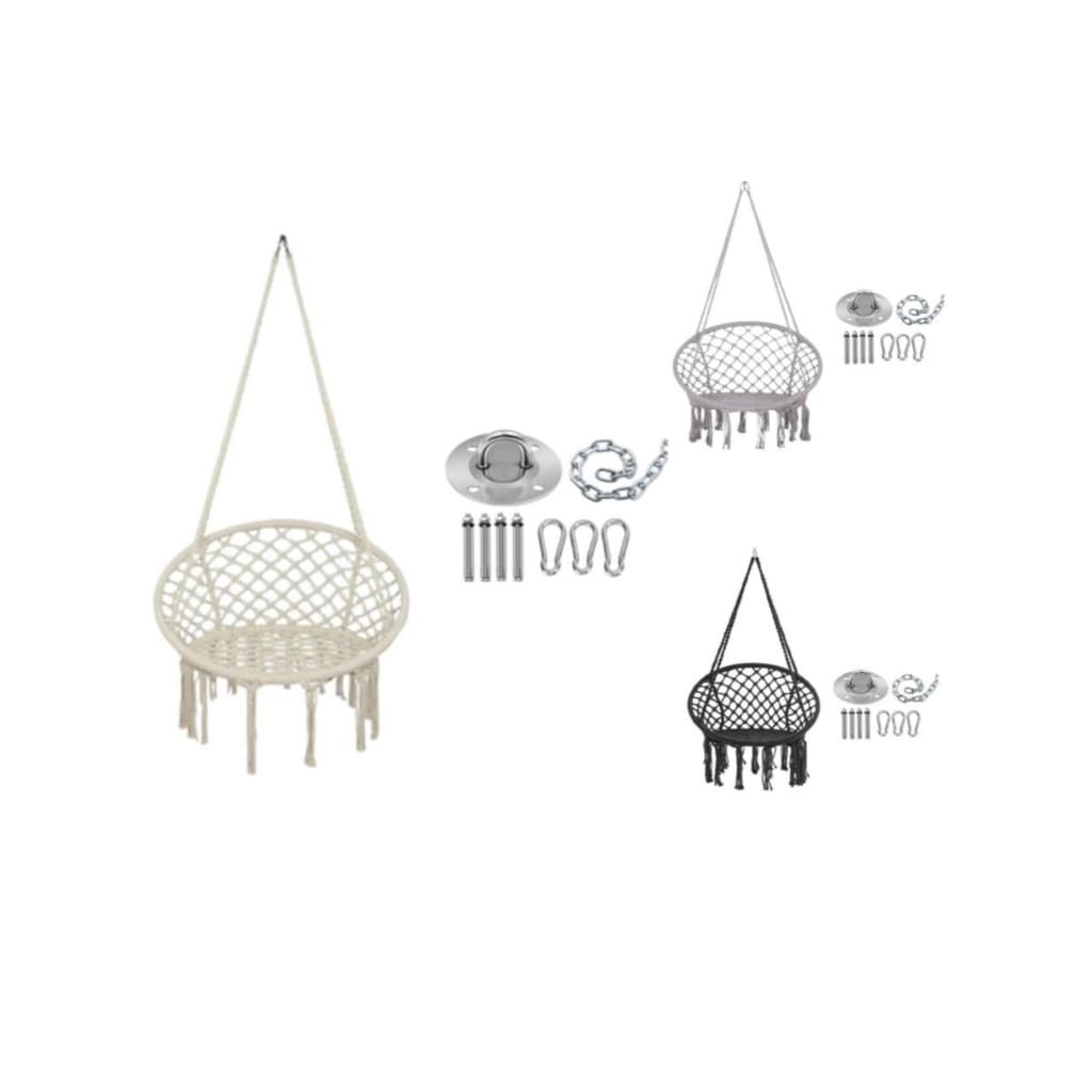 Kit Para Rede Balanço E Suporte Para Pendurar Fixar Teto MMI