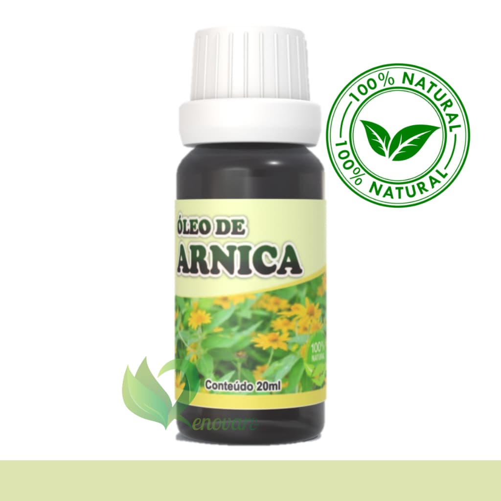 Óleo de Arnica - 100% vegetal, natural e vegano
