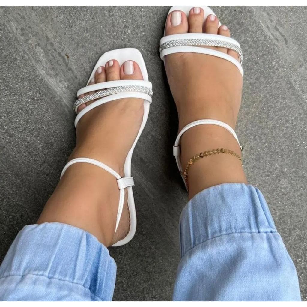 sandalia rasteira Perfeitas para o verão Eleve seu estilo para todas as ocasiões