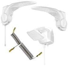 2 unidades Resistência Duo Shower, Quadra e Futurai 5.500W 127v ou 7500w 220V para chuveiro Lorenzetti