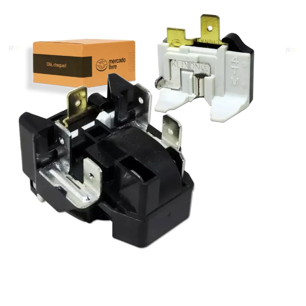 Kit Rele Ptc + Protetor Térmico Para Geladeira E Freezer 127w