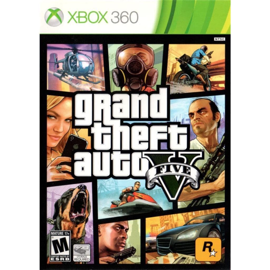 GTA Grand Theft Auto V - Xbox 360 Desbloqueado LT 3.0