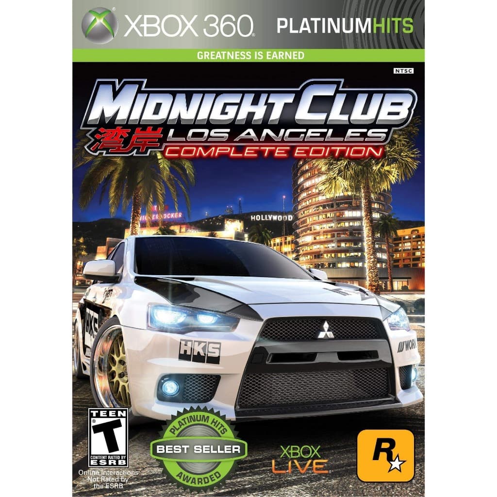 Midnight Club Los Angeles Complete Edition - Xbox 360 Desbloq LT