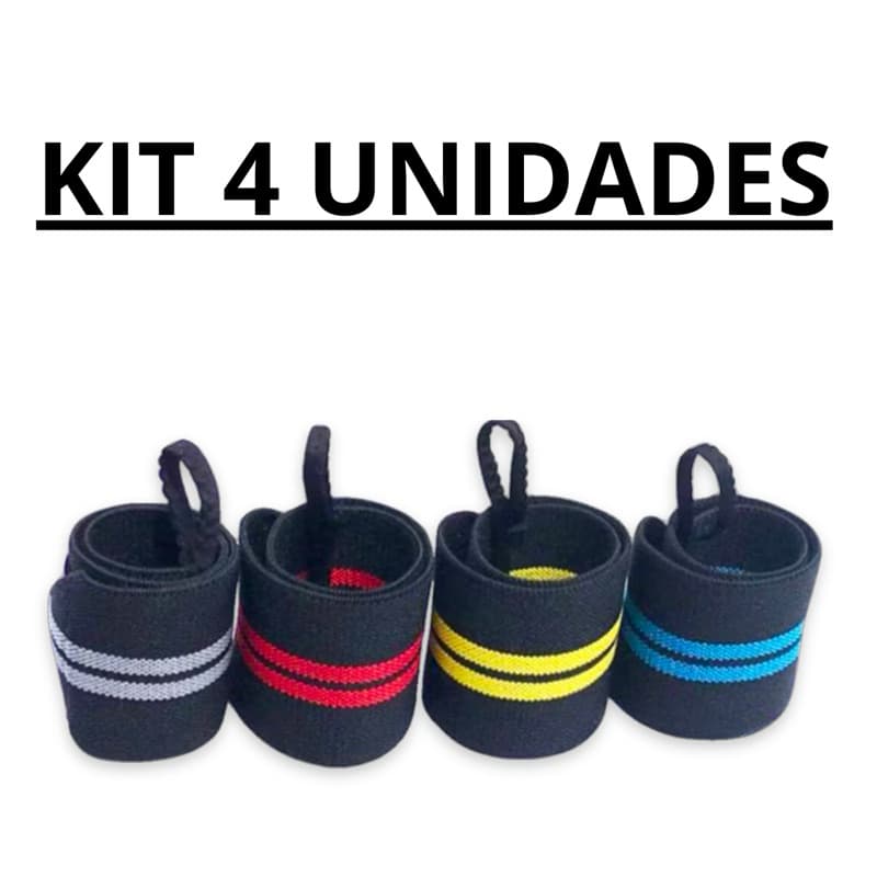 Munhequeira Crossfit Profissional Ajustável Academia Premium