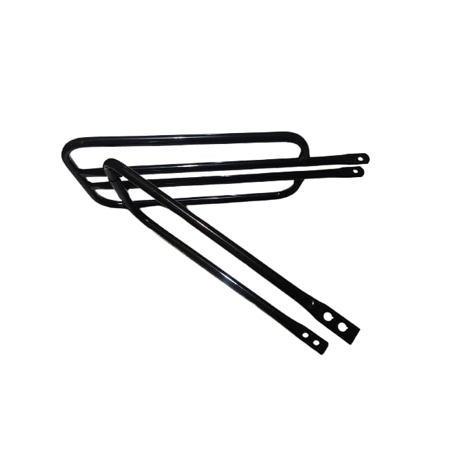 Bagageiro Garupa Reta BH Bicicleta Motorizada Montadinha aro 24 e 26