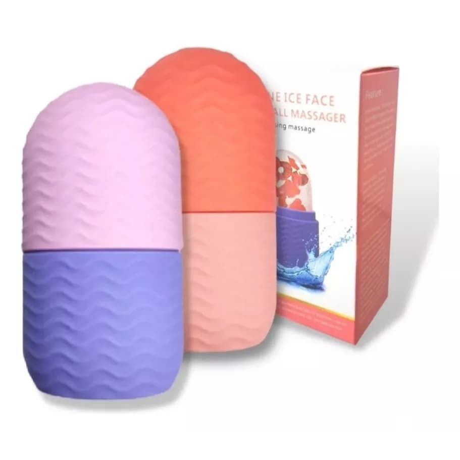 Rolo Facial De Gelo De 1 UNIDADE Contorno Inchaço , Reutilizável E À Prova De Vazamentos SQ7735