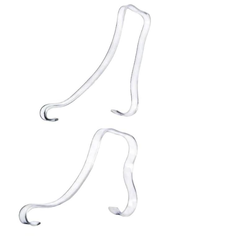 128 Expositor de sandália M + 64 Expositor de sandália G - Acrílico Cristal