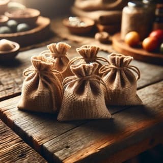 Kit 10/20/30/40/50 Saquinhos De Juta 7x9/9x12/10x14 Presente Joias Lembrancinhas Natal Jóia Festa