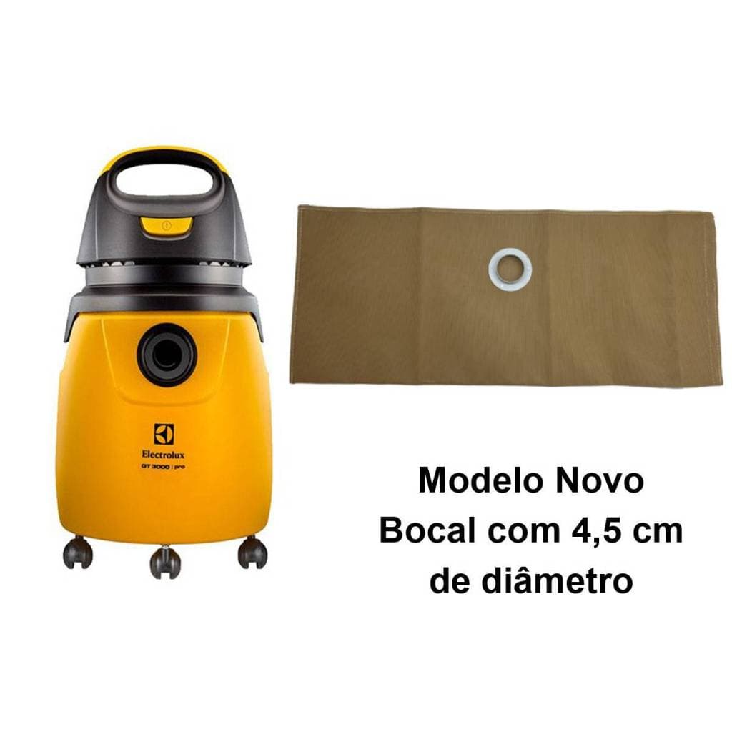 Saco Reutilizável Aspirador Electrolux GT 3000 Pro - GT30N