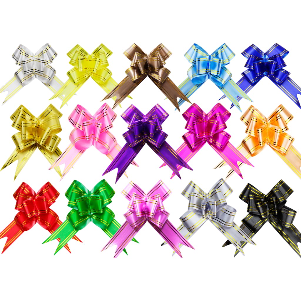 Laço Presente Filete Dourado 18x350mm 100un Até 10 Cores