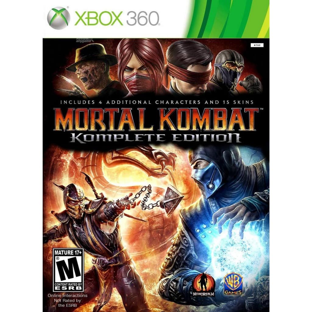Mortal Kombat Komplete Edition - Xbox 360 Desbloq LT