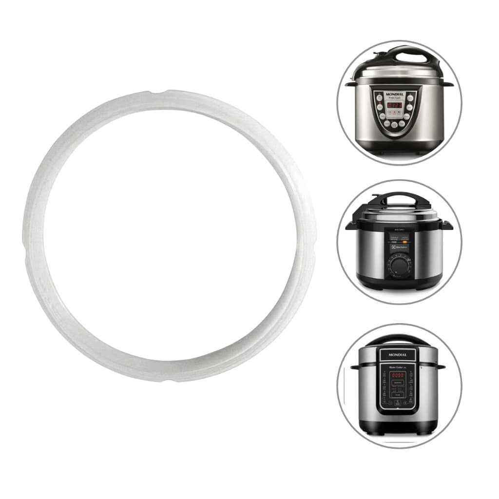 Borracha de Vedação /Anel para Panela de Pressão Elétrica 3 Litros - Reposição