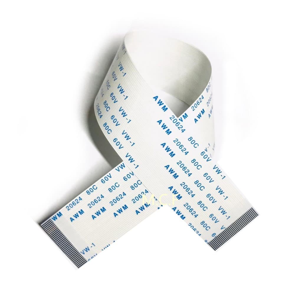 Cabo Flat Genérico 36 Vias X 20cm Compatível Para Tela  Dvd Lenoxx Ad 2618