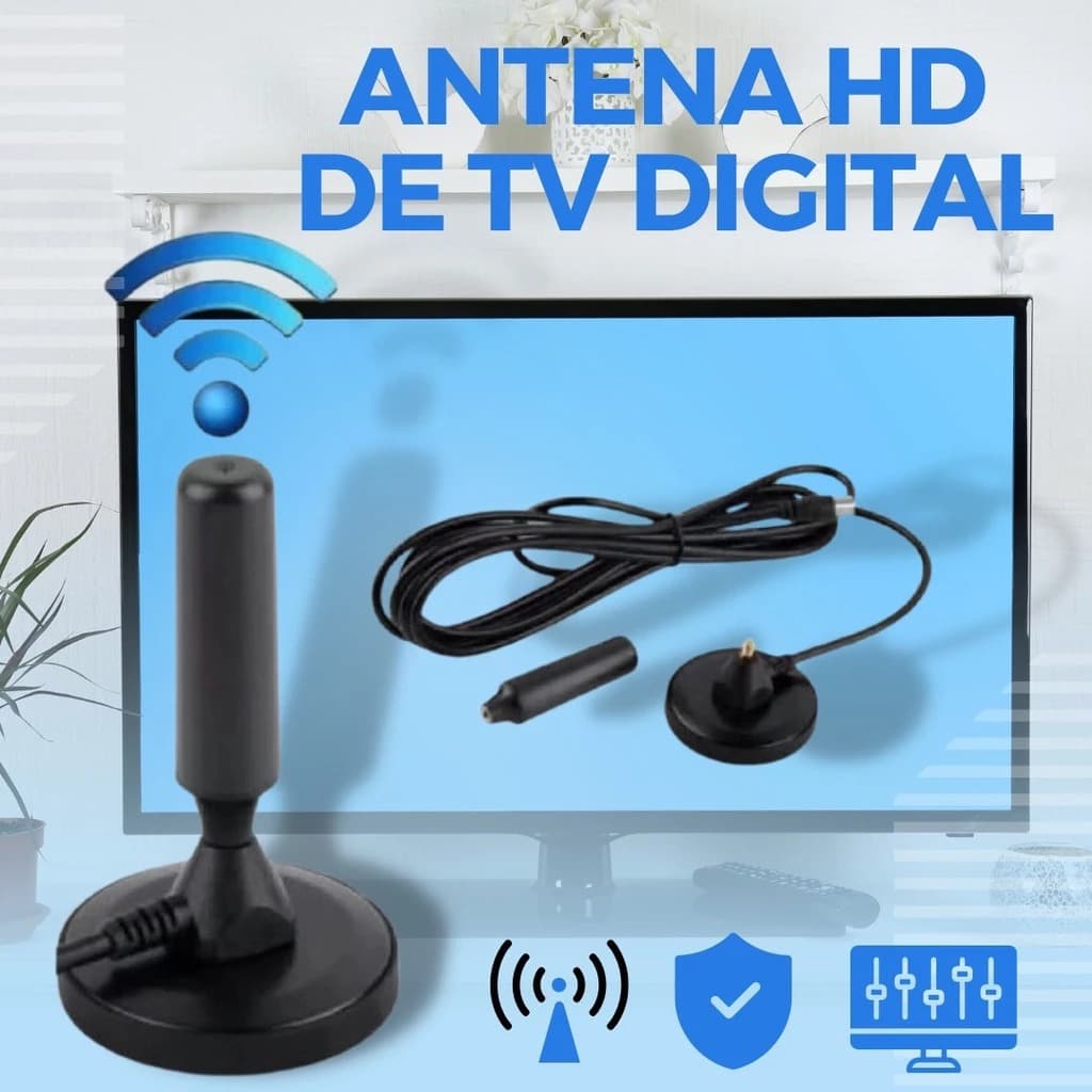 Antena Hd para Tv Digital Rt-3003 Interno Externo