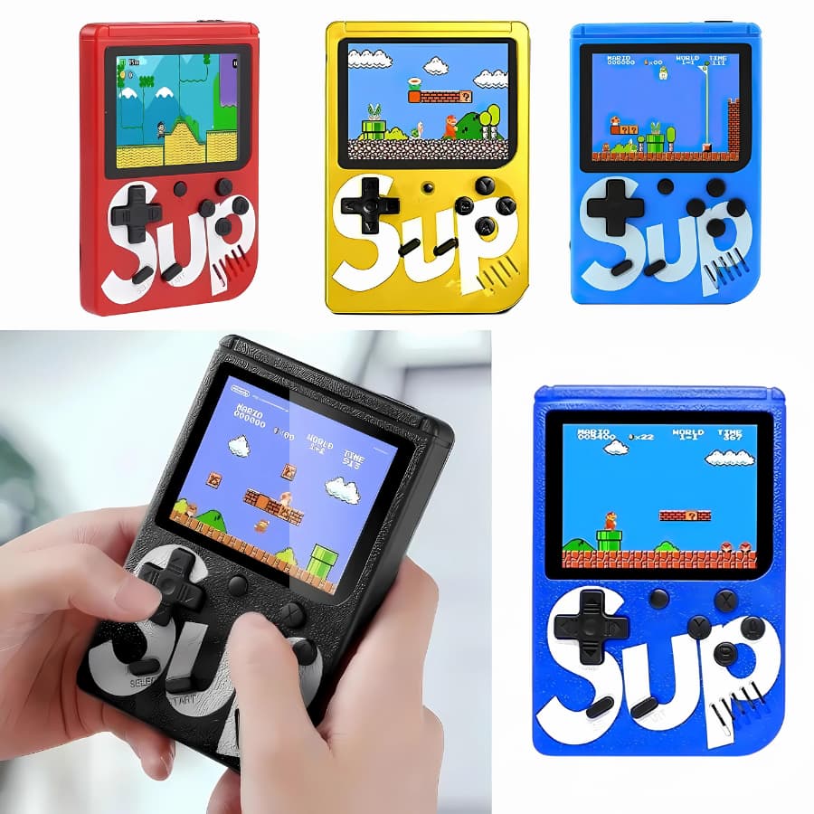 Mini Vídeo Portátil 400 Game Jogos Sup Retrô
