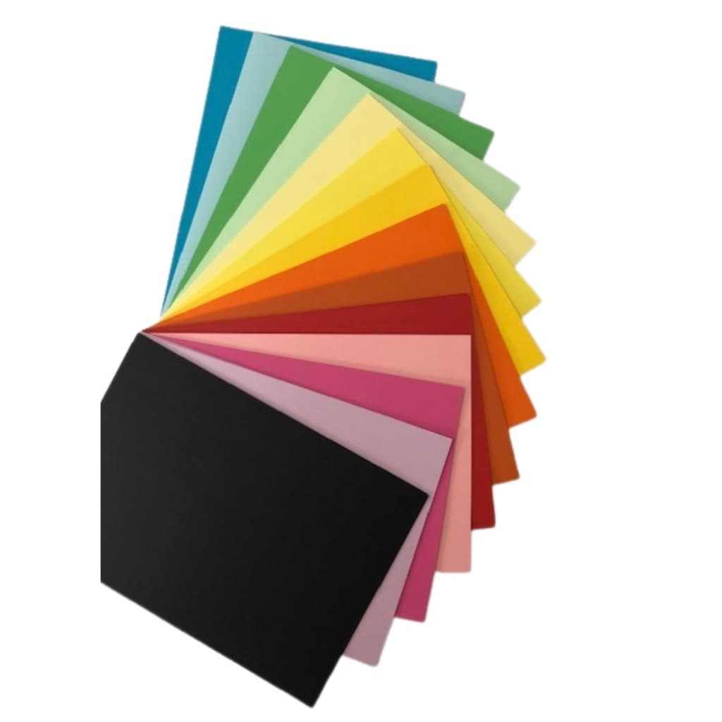 100 Folhas de Papel color Plus 180g tamanho A4 !!! Atenção só é  permitido 100 folhas de cada cor !!!