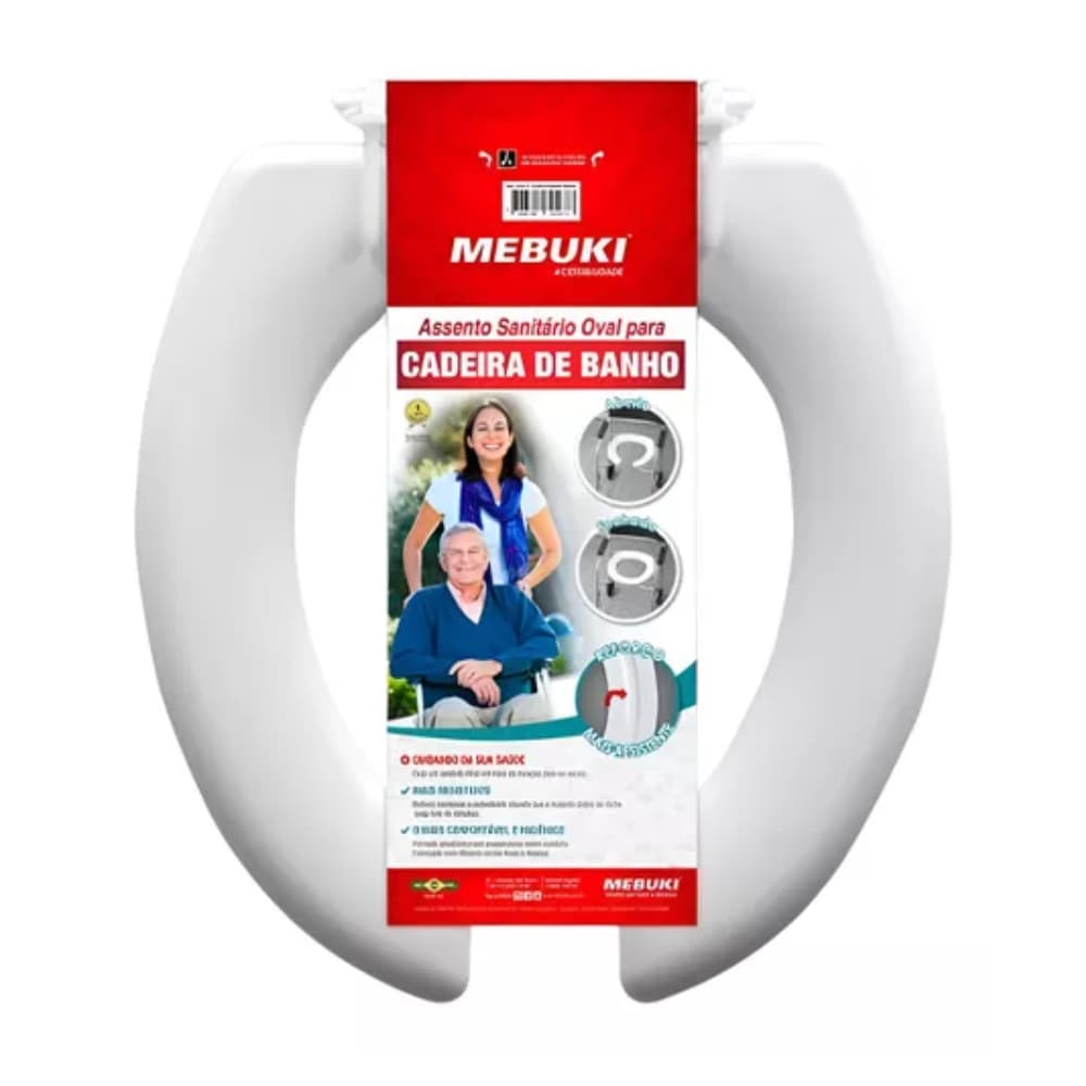 Assento Cadeira De Banho Aberto - Mebuki