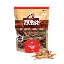 Petisco Natural Farm Pé de Frango para Cães de Todos os Portes 5uni