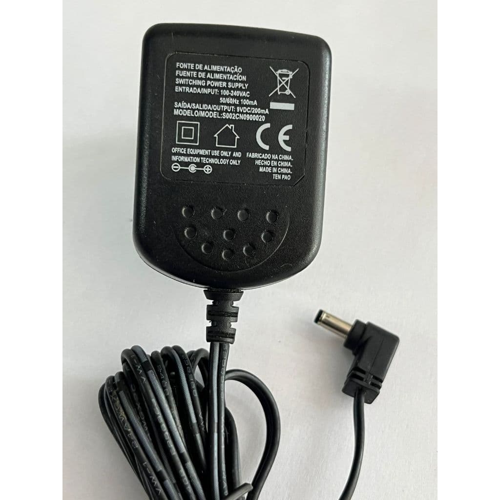 Fonte 9v - 200ma Bivolt Telefone Sem Fio Plug fino