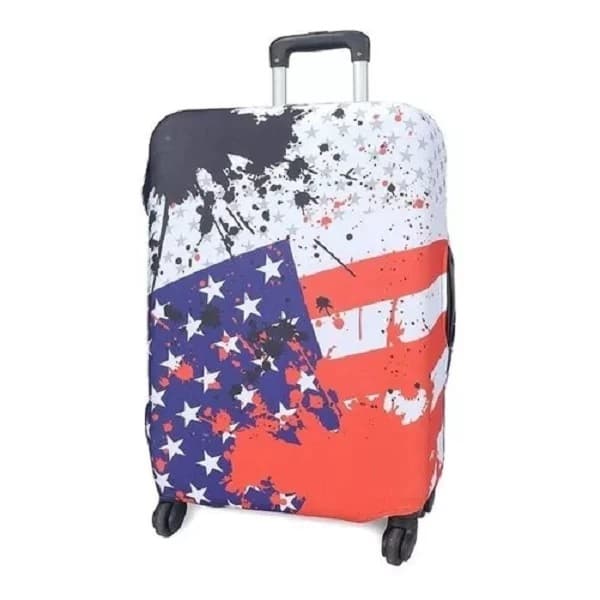Capa Protetora Para Mala De Viagem Polo King USA Tamanho G