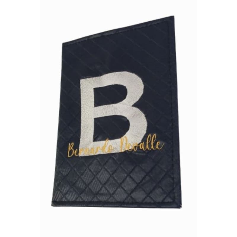 Porta Vacina Personalizado/Porta documento azul marinho