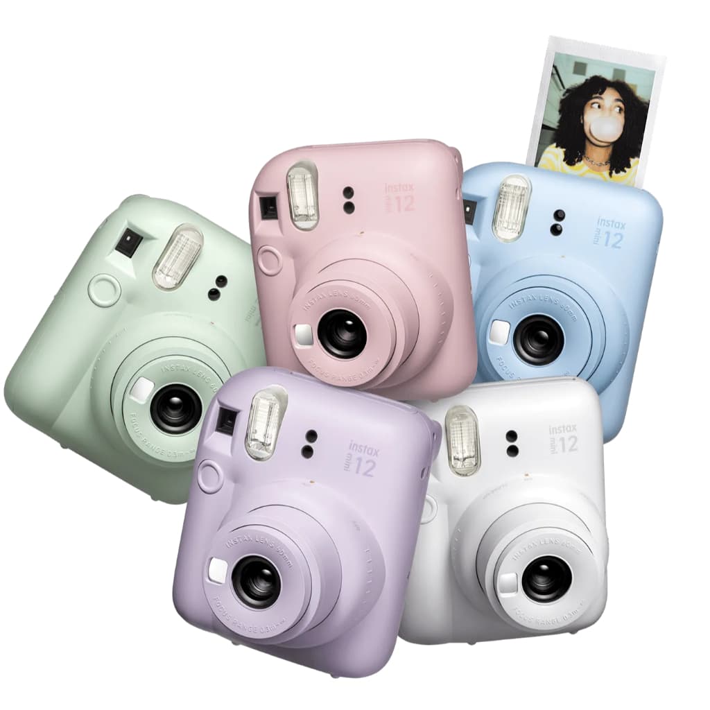 Câmera Instantânea Fujifilm Instax Mini 12 Com Nf - Original - Máquina Fotográfica Instantânea