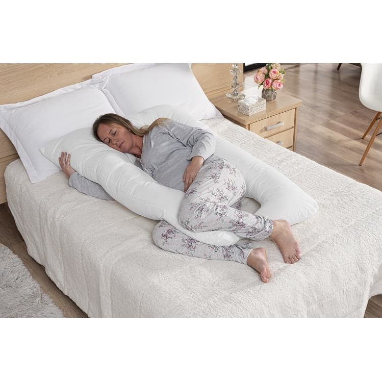 Travesseiro Gestante de Corpo Gravida Refil + Fronha com Zíper