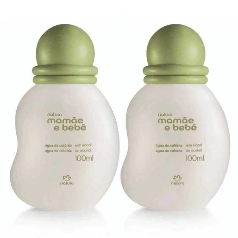 kit com 2 Mamãe e Bebê Água de Colônia 100 ml
