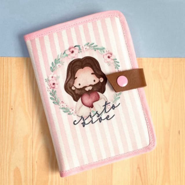 Porta Documentos  e Passaporte Cristo Vive