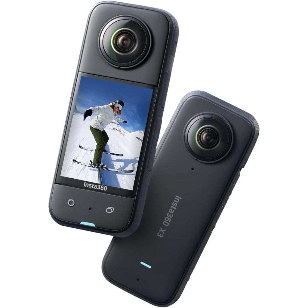 Câmera De Vídeo E Ação 360º  Insta360 X3 5.7k Fotos Em 72mega
