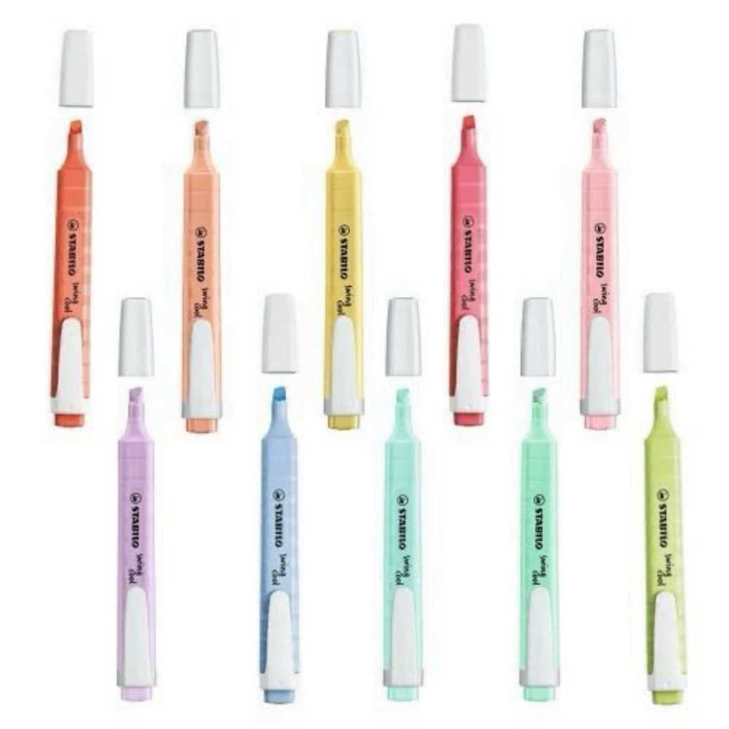 MARCA TEXTO STABILO SWING COOL PASTEL