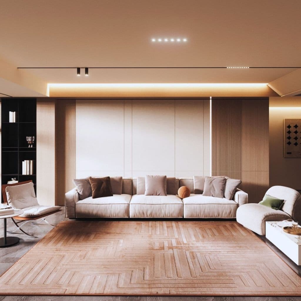 Tapete de Sala Gigante 2,00m x 3,00m Itália Aveludado Premium Várias Cores Antiderrapante Moderno