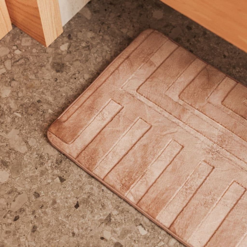 Tapete Porta 40cm x 60cm Itália Aveludado Premium Várias Cores Quarto Antiderrapante Moderno