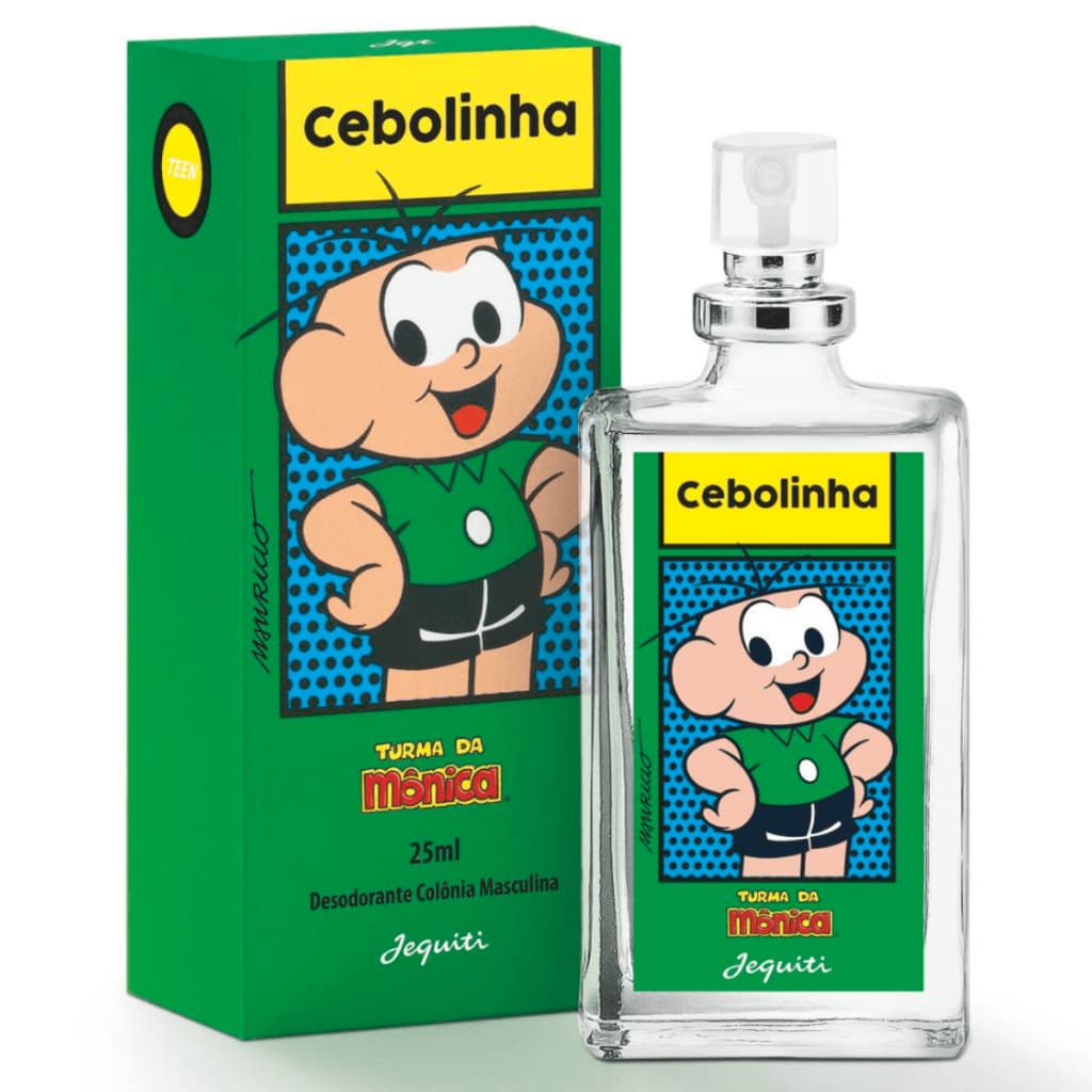 Cebolinha Desodorante Perfume Jequiti, 25 ml Turma da Mônica