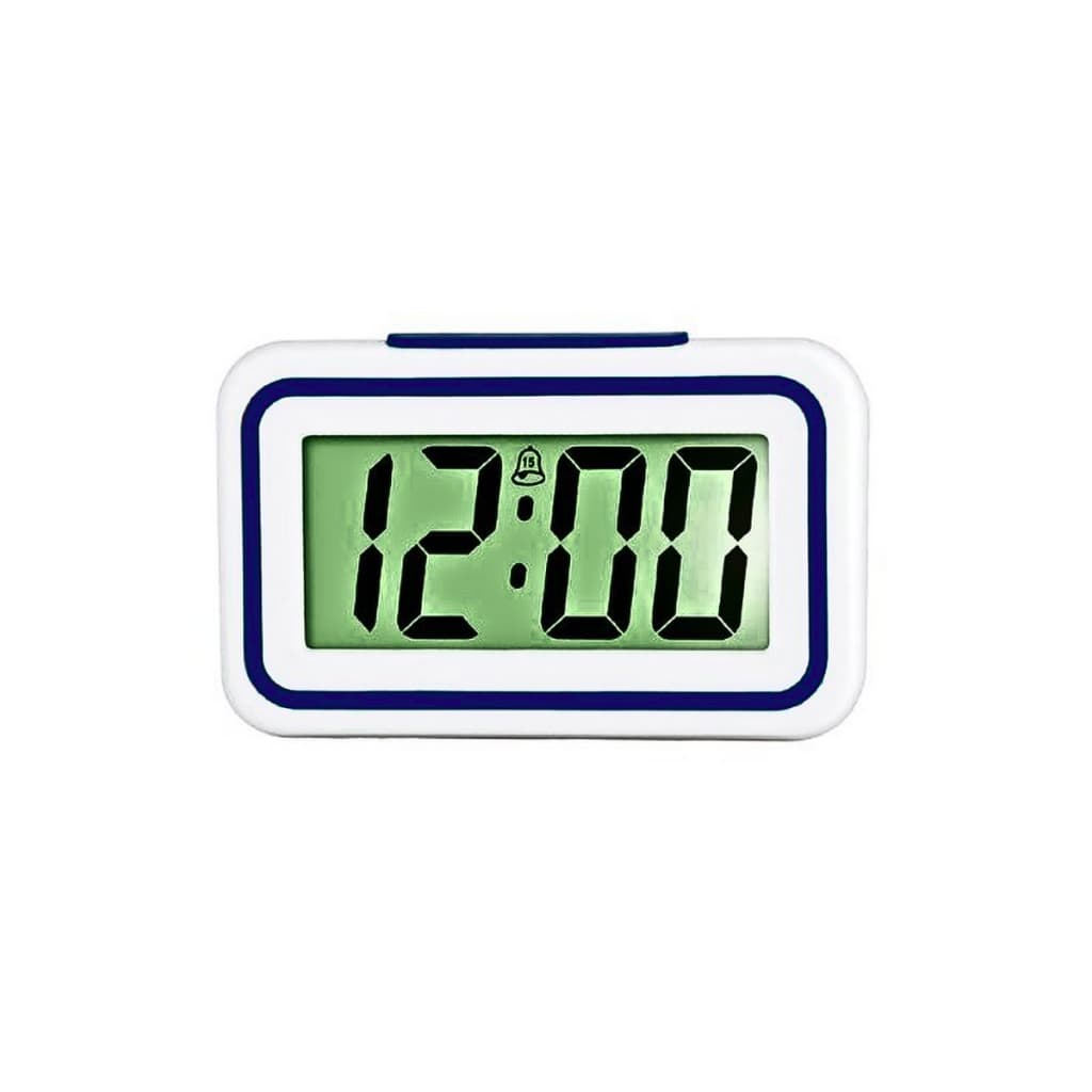 Relógio Despertador De Mesa Digital Fala Hora Número Grande