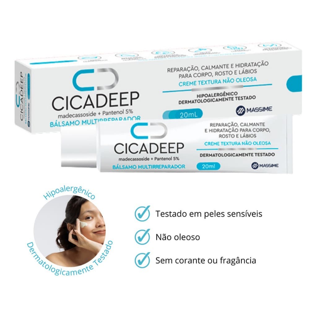 Cicadeep Bálsamo Multireparador 20ml - Massime