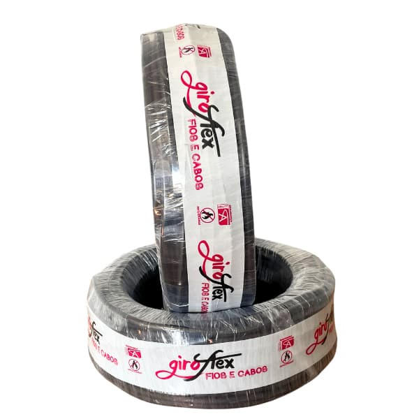 Cabo PP 2x4,00 Mm 2 Vias Rolo Com 50 Metros