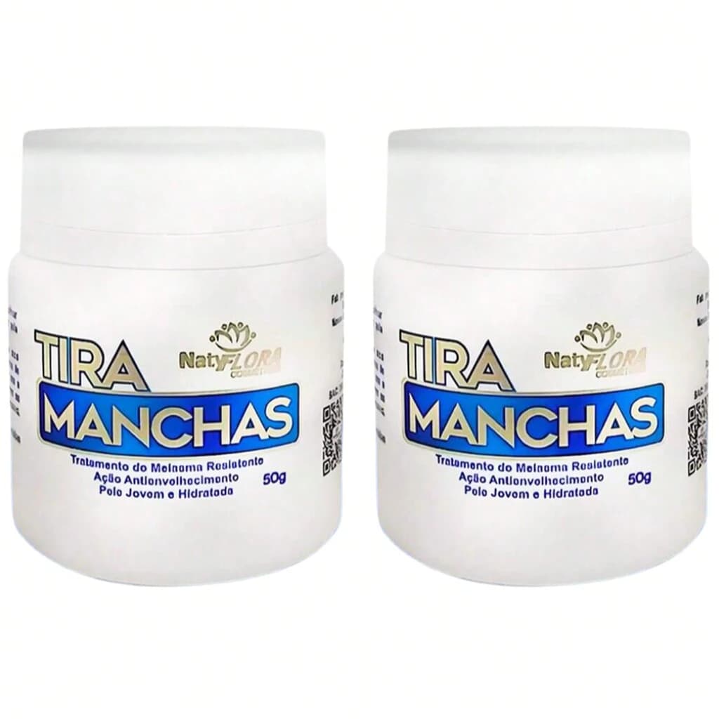 Kit 2 Creme Tira Manchas, Acaba com Melasma e Tem Ação Anti-envelhecimento