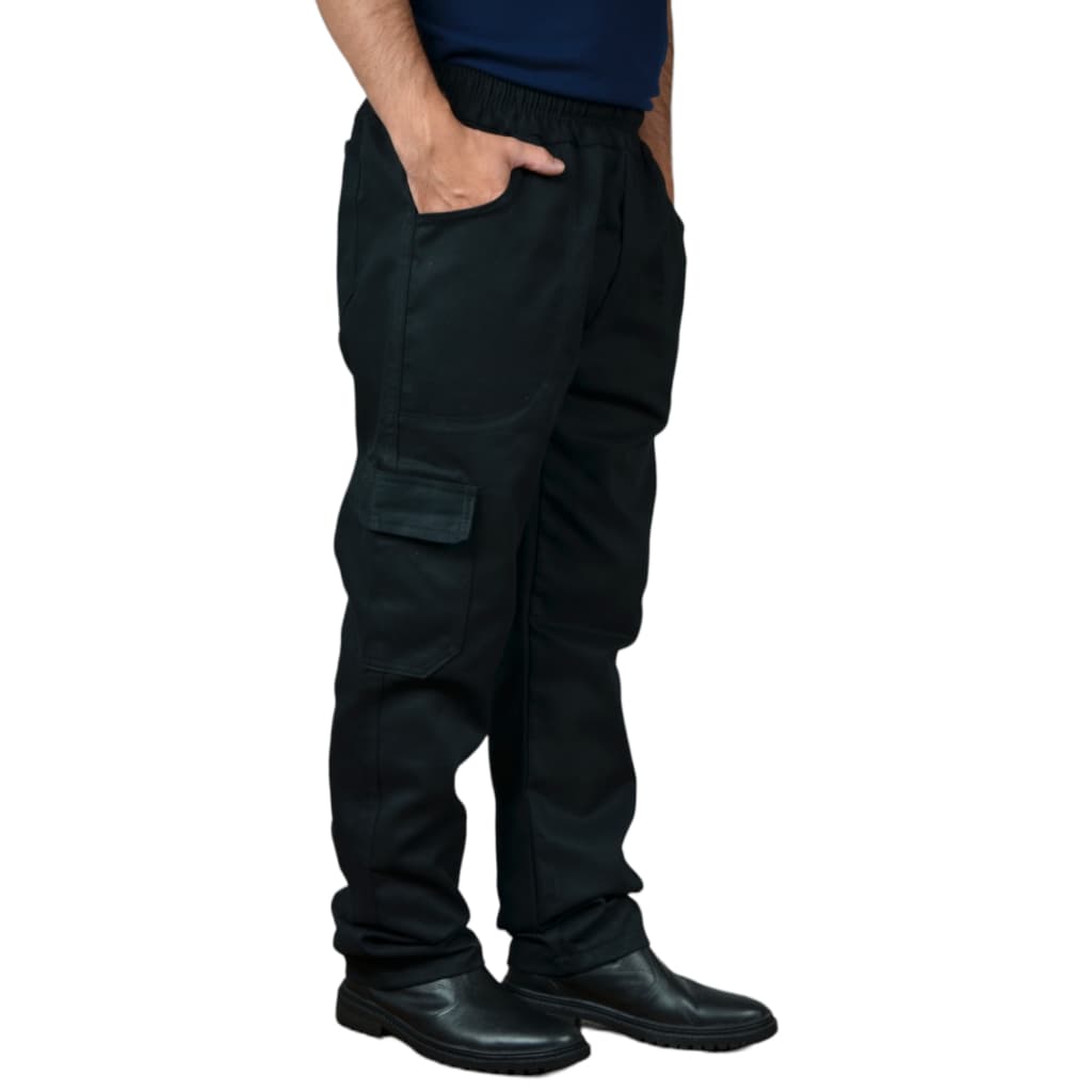 Calça Brim Trabalho Costura Dupla Resistente MECÂNICO *Envio Rápido*