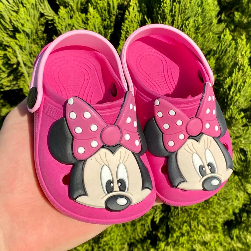 Babuche sandália Menina Feminina Bebê Infantil Ratinha Bebê Confortável