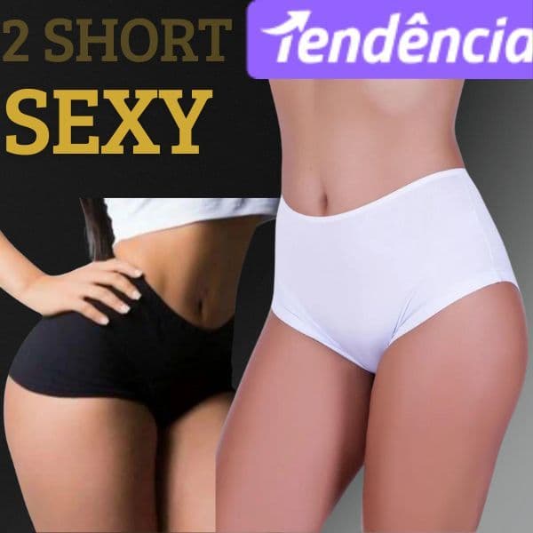 kit 2 short sexy coladinho pra usa com vestido  nao marca na roupa