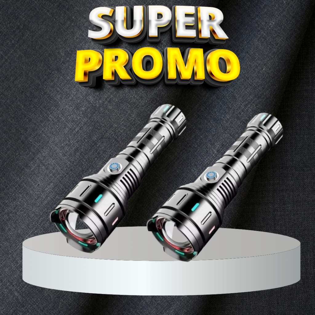 Titanium Laser: Kit de 2 Lanternas Potentes  - despachamos imediatamente!