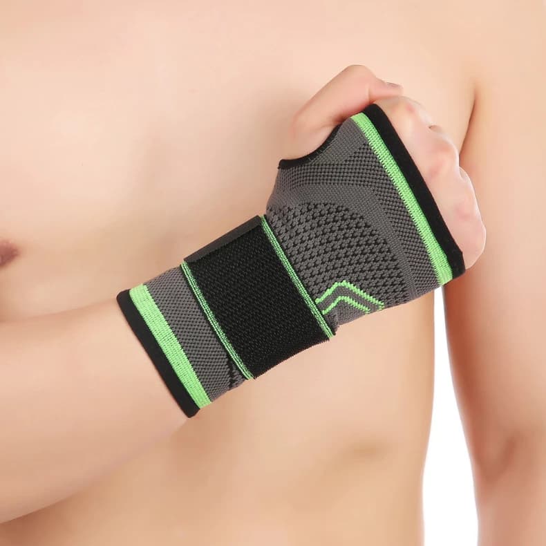 Munhequeira de Pulso Tendinite Ortopédica Compressora Ajustável