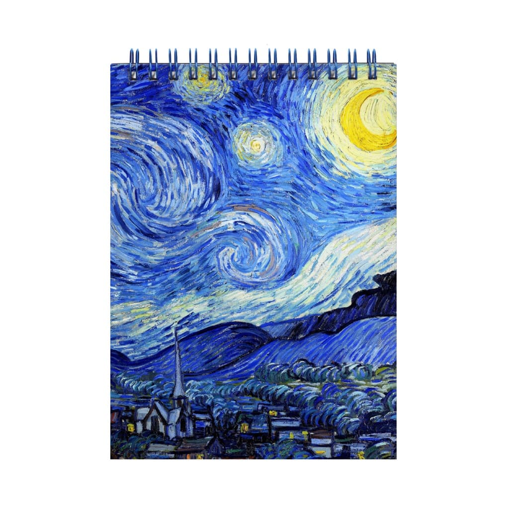 Sketchbook Para Desenho 180g Obras A Noite Estrelada 18x25